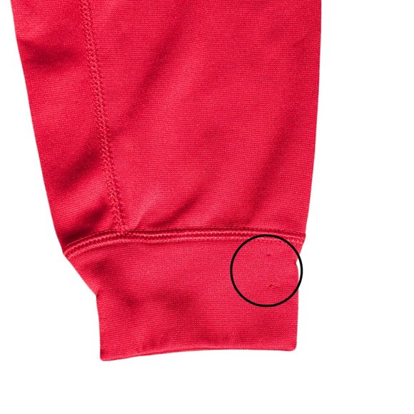 Nike Men's Small Red Therma-Fit Pullover Hoodie Sweatshirt - Picture 7 of 10